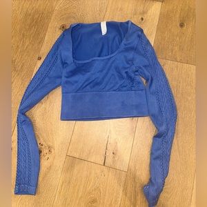 Aerie cropped long sleeve